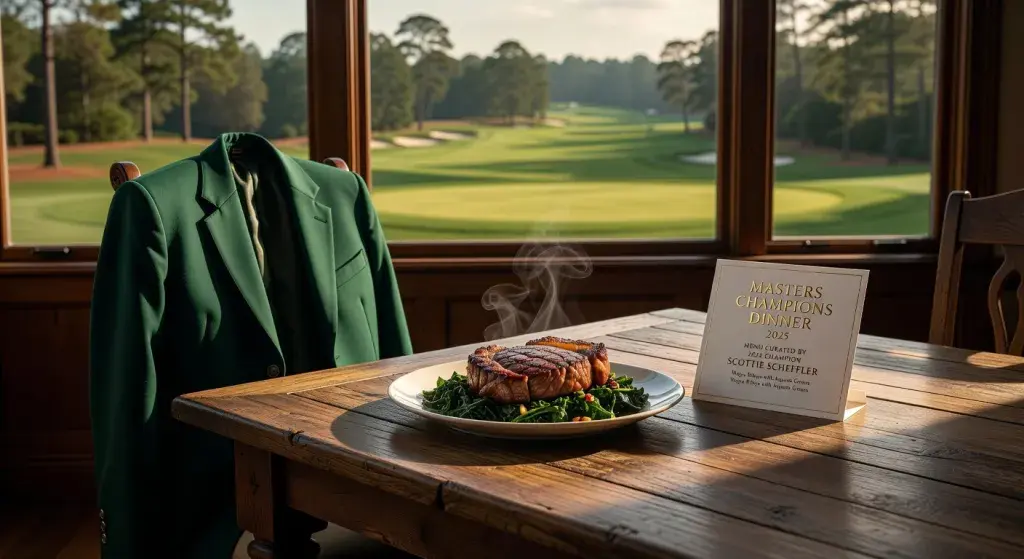 Masters reveals 2025 Champions Dinner menu curated by Scottie Scheffler