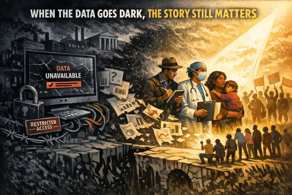 When the Data Goes Dark, the Story Still Matters