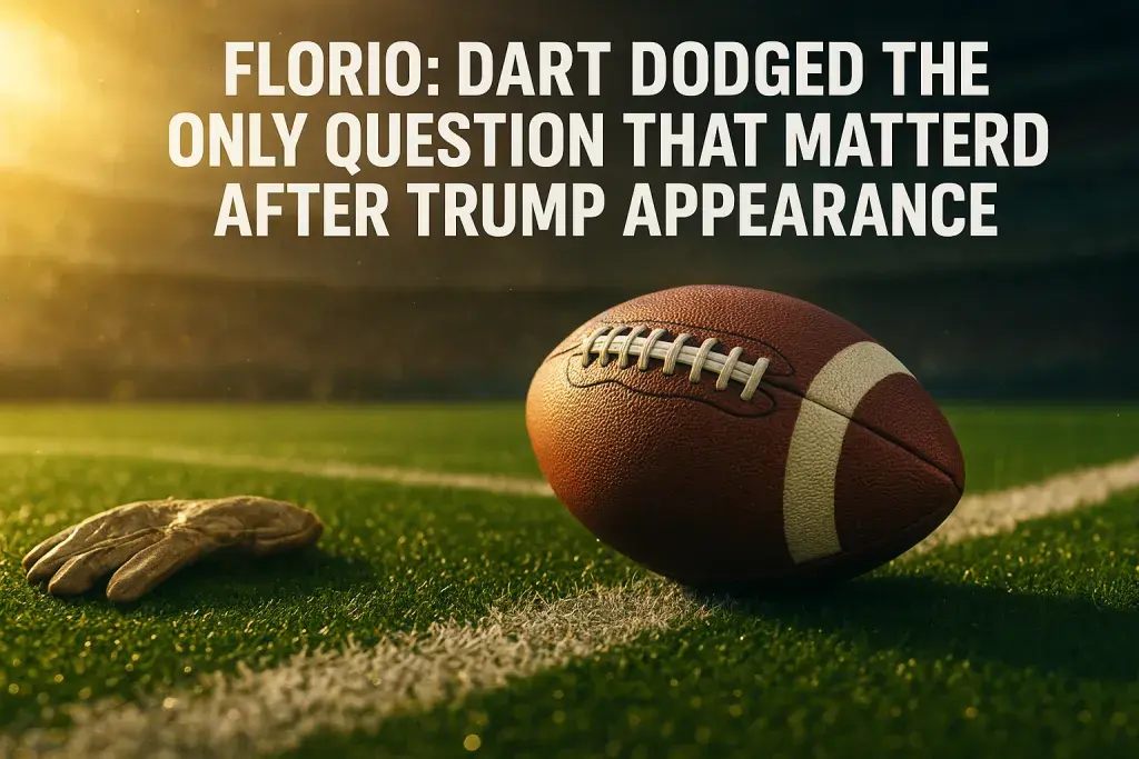 Florio: Dart dodged the only question that mattered after Trump appearance