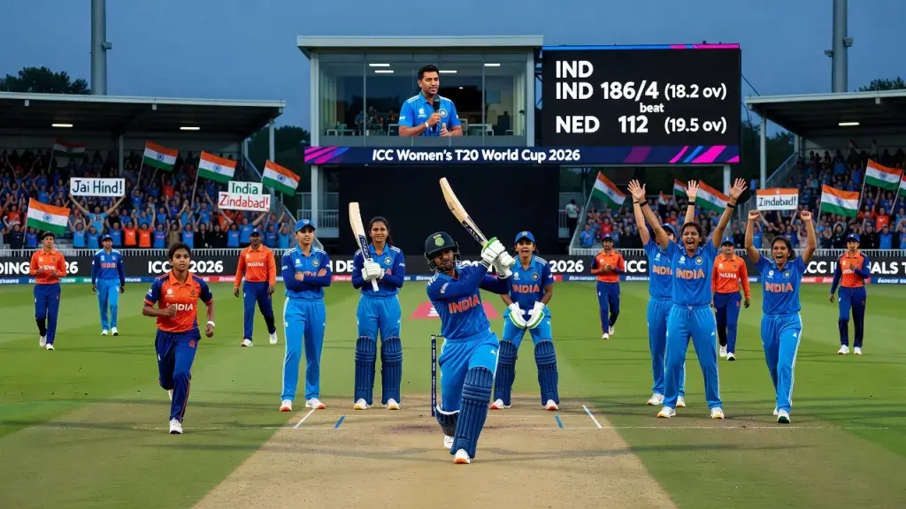 India Target Winning Start Against Netherlands in Women's T20 World Cup