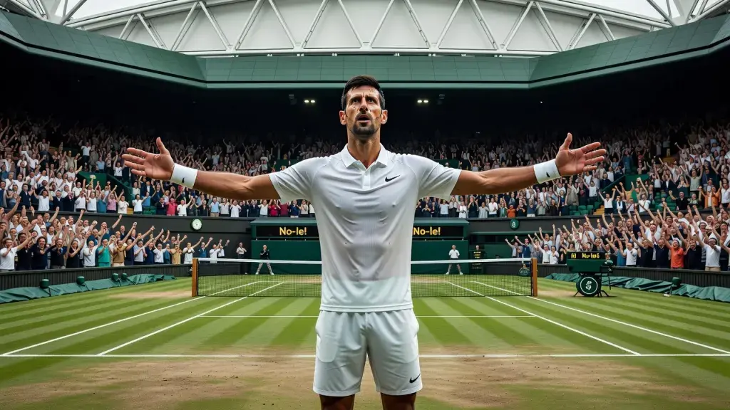Djokovic Survives Five-Hour Wimbledon Epic to Reach Sinner Semifinal