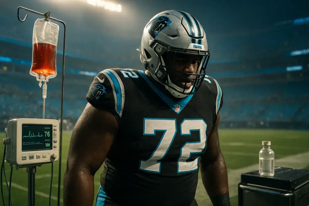 Blood Clot Sidelines Panthers Right Tackle Moton Before 2026 Season