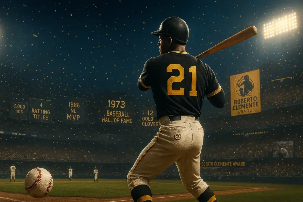 MLB Honors Clemente With No. 21 Patches Across League