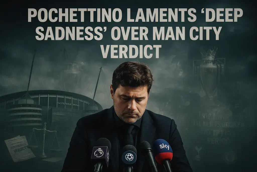 Pochettino Laments 'Deep Sadness' Over Man City Verdict