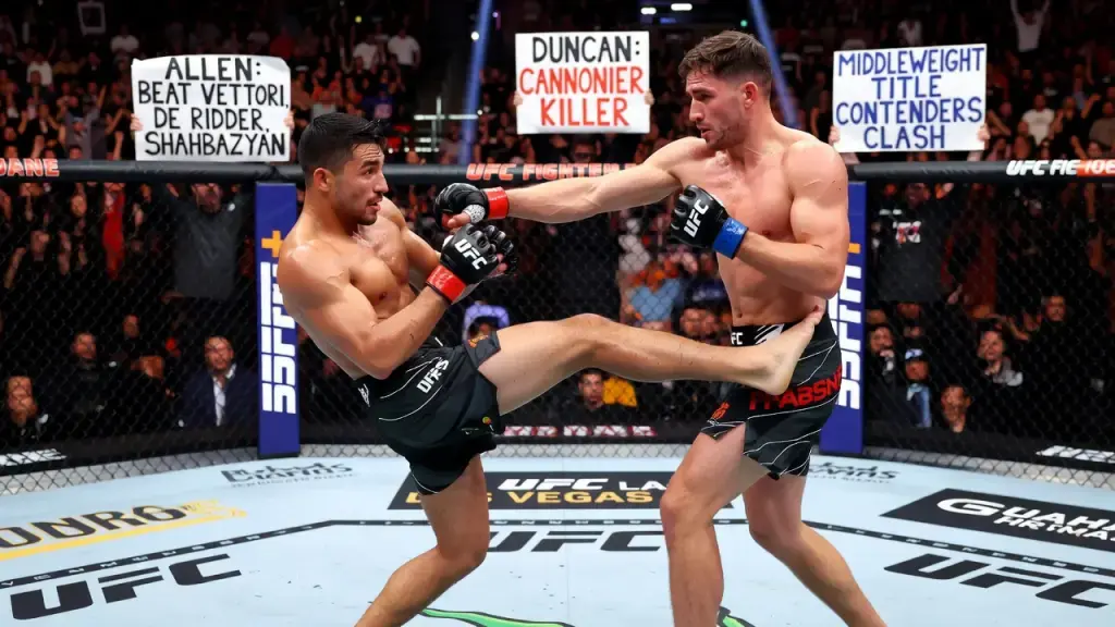 Allen and Duncan Clash for Middleweight Title Contention