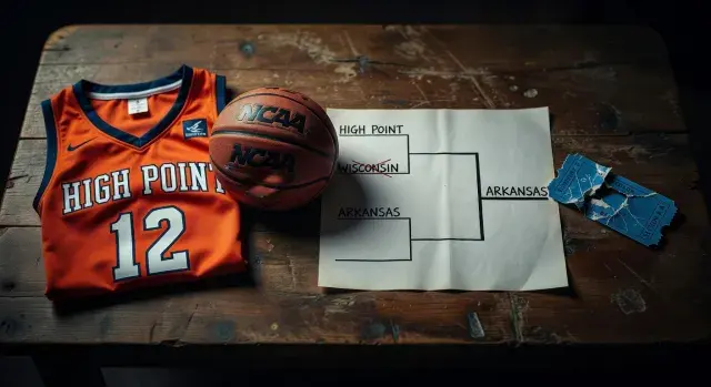 No. 12 High Point advances past Wisconsin but eliminated by No. 4 Arkansas in NCAA second round