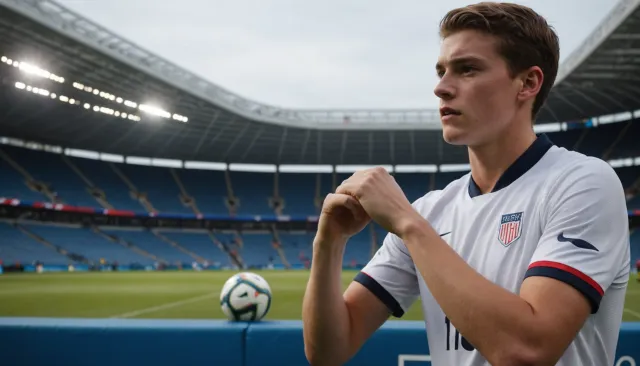 Sullivan, 16, Says He's Ready to Help USA at Next World Cup