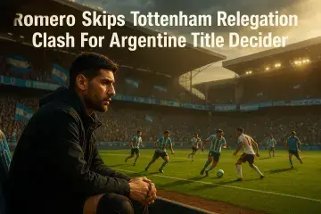 Romero Skips Tottenham Relegation Clash For Argentine Title Decider