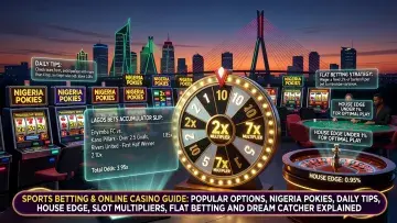 Sports Betting and Online Casino Guide: Popular Options, Nigeria Pokies, Daily Tips, House Edge, Slot Multipliers, Flat Betting and Dream Catcher Explained